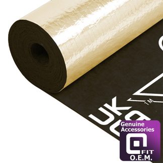Q Fit Golden 6mm Rubber Underlay